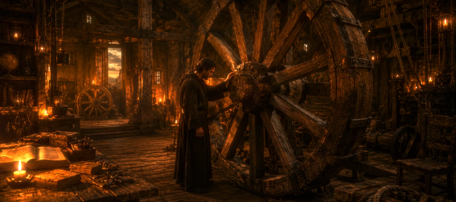 Companion artwork for Hour XI: Scale... Of the Wheel
